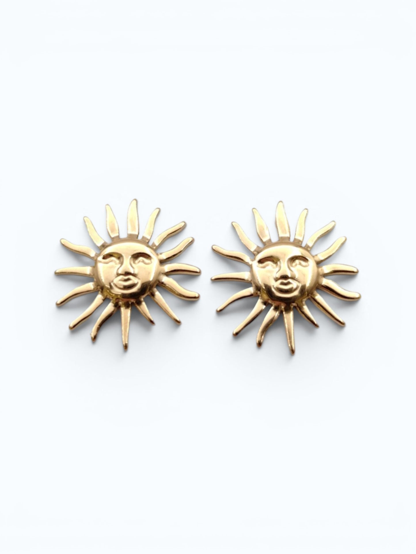 Boucles d'oreilles soleil