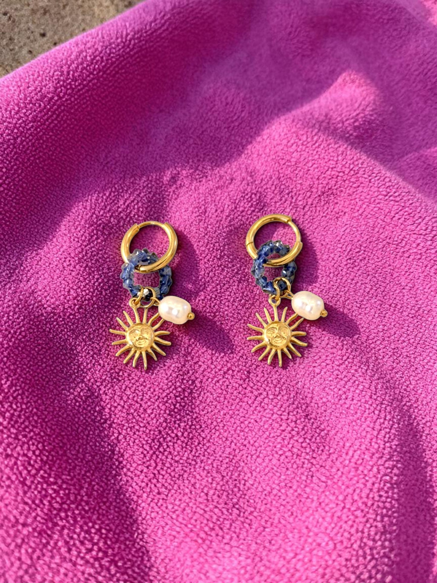 Boucles d'oreilles Halo