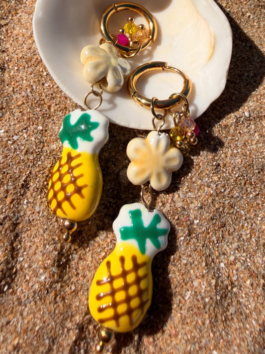 Boucles d'oreilles Pineapple