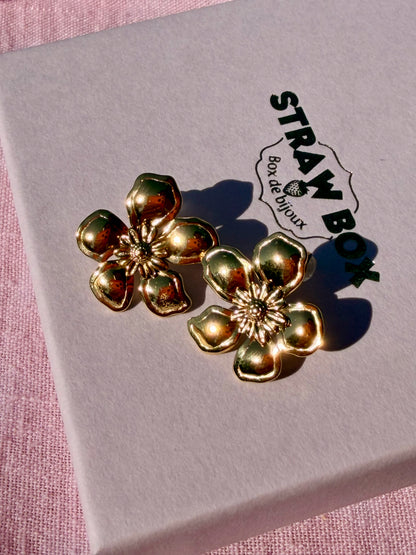 Boucles d'oreilles Pétale