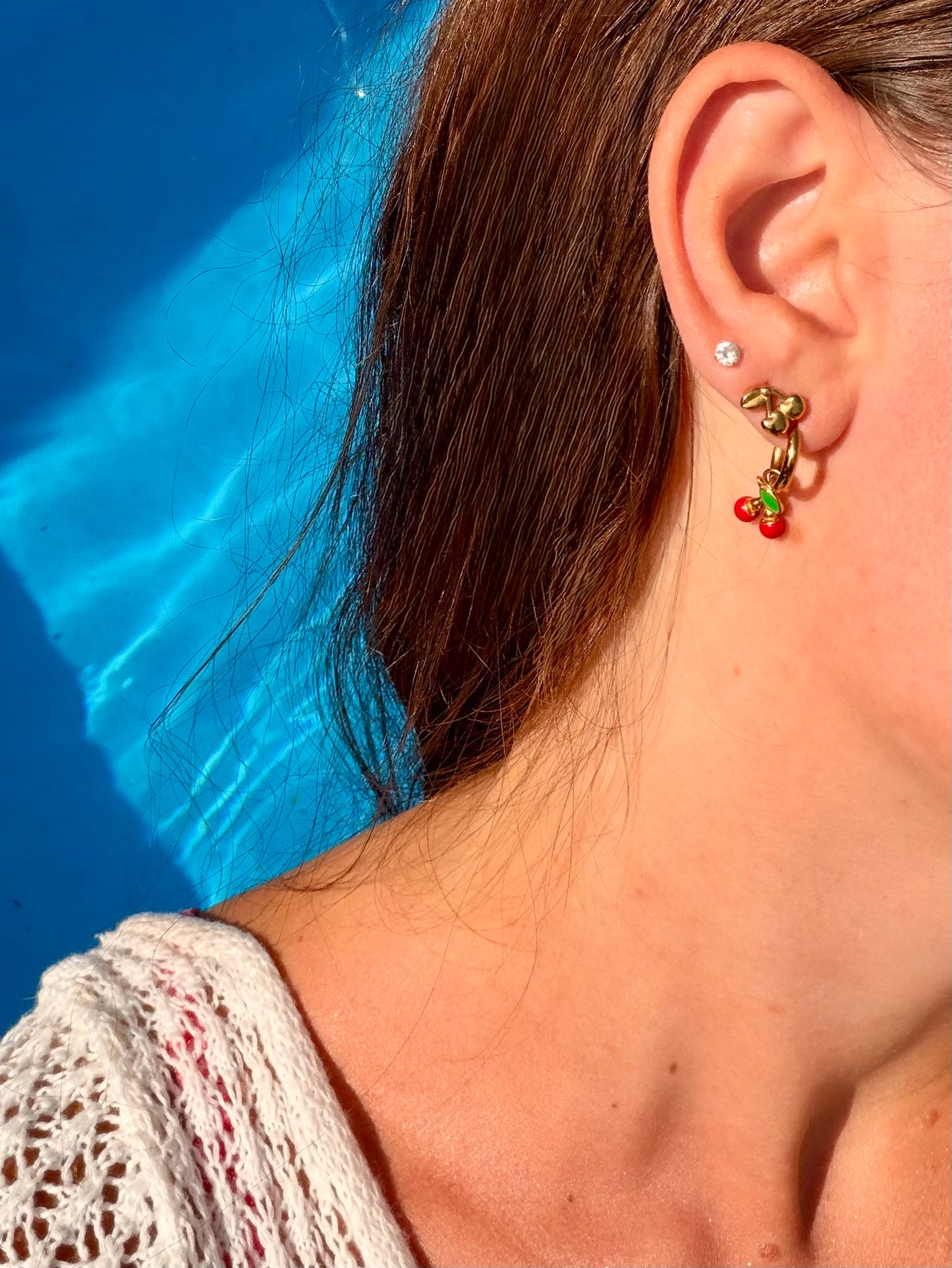 Boucles d'oreilles set Berry