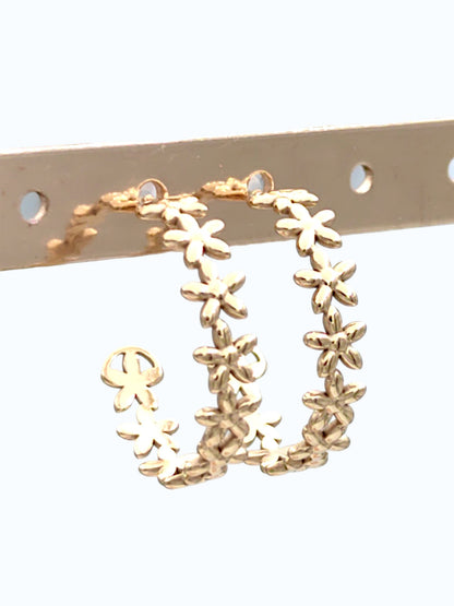 Boucles d'oreilles Flower