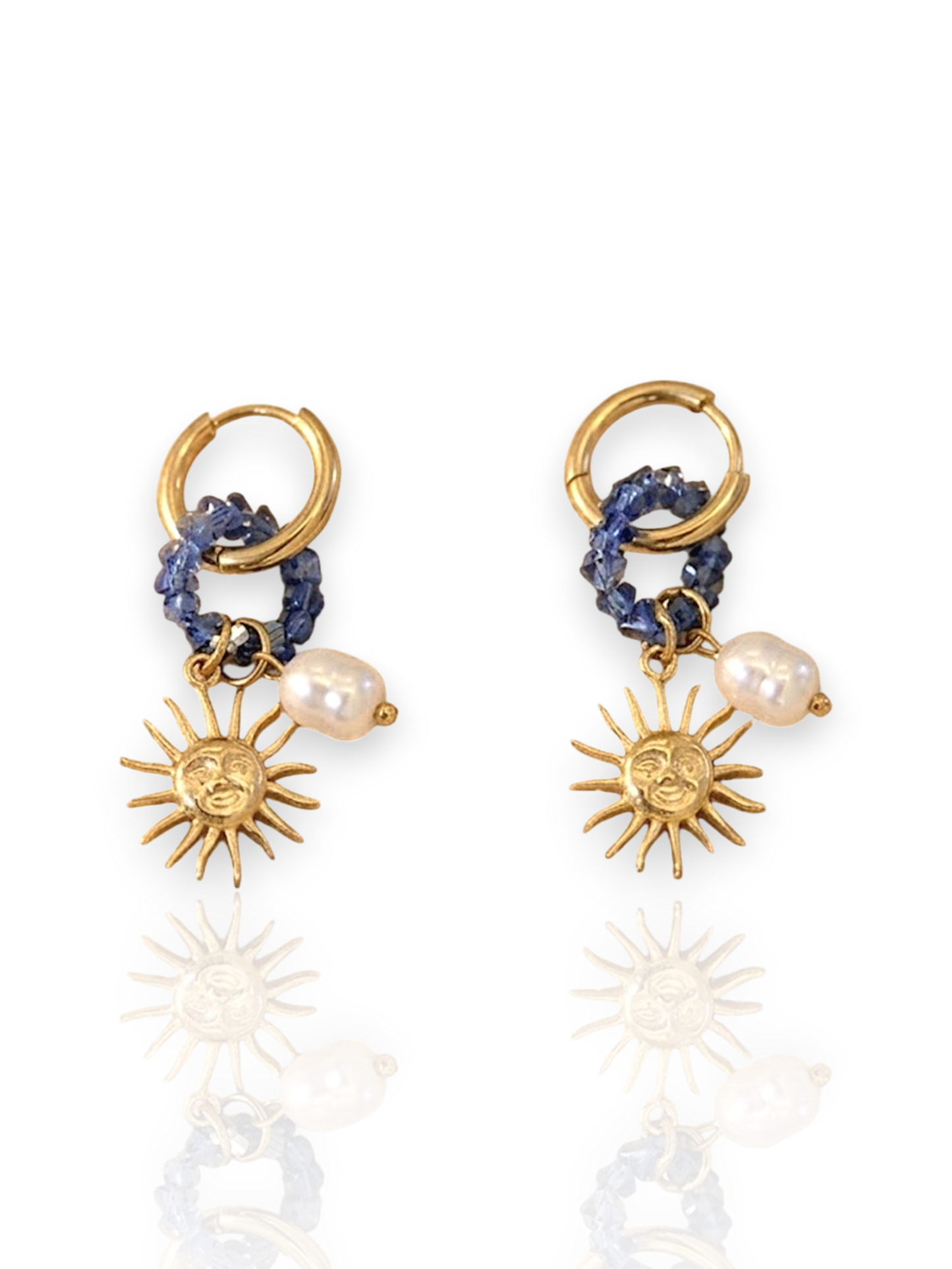 Boucles d'oreilles Halo
