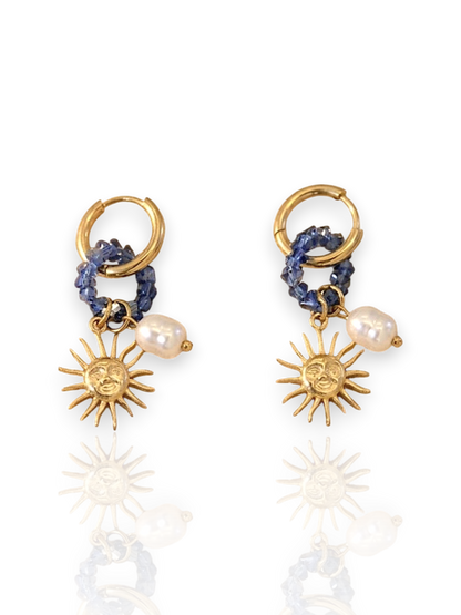 Boucles d'oreilles Halo