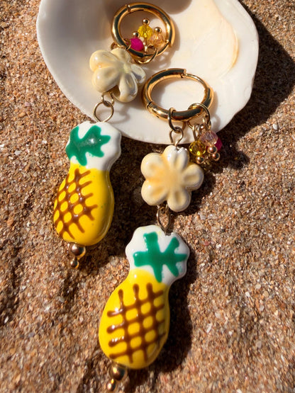 Boucles d'oreilles Pineapple