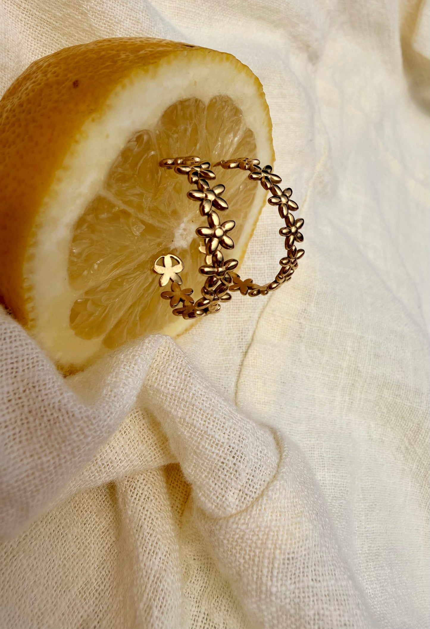 Boucles d'oreilles Flower