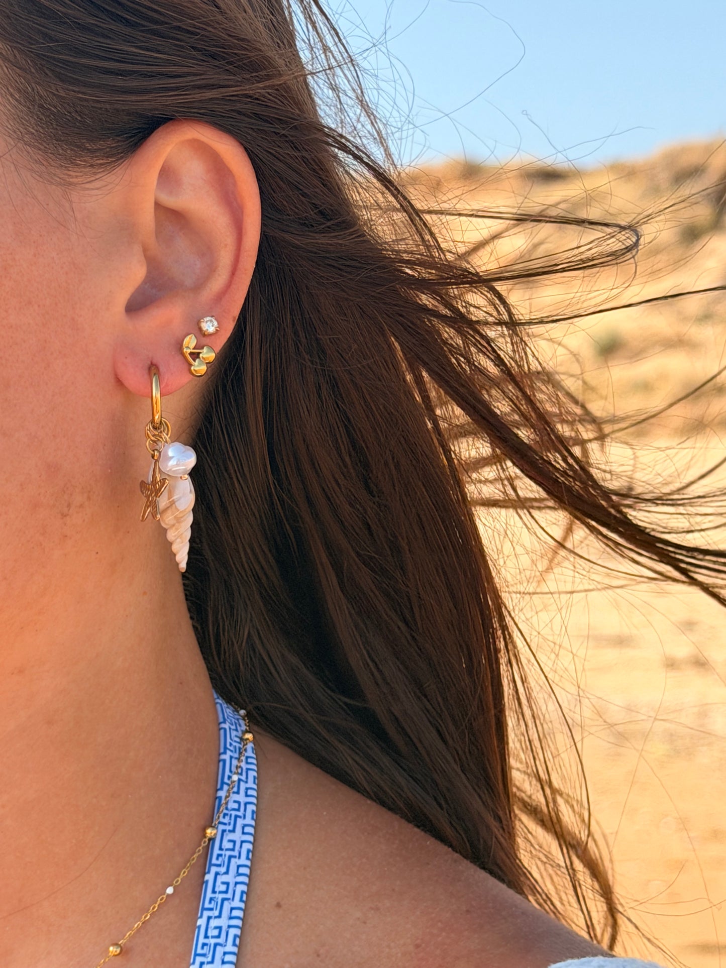 Boucles d'oreilles Wave