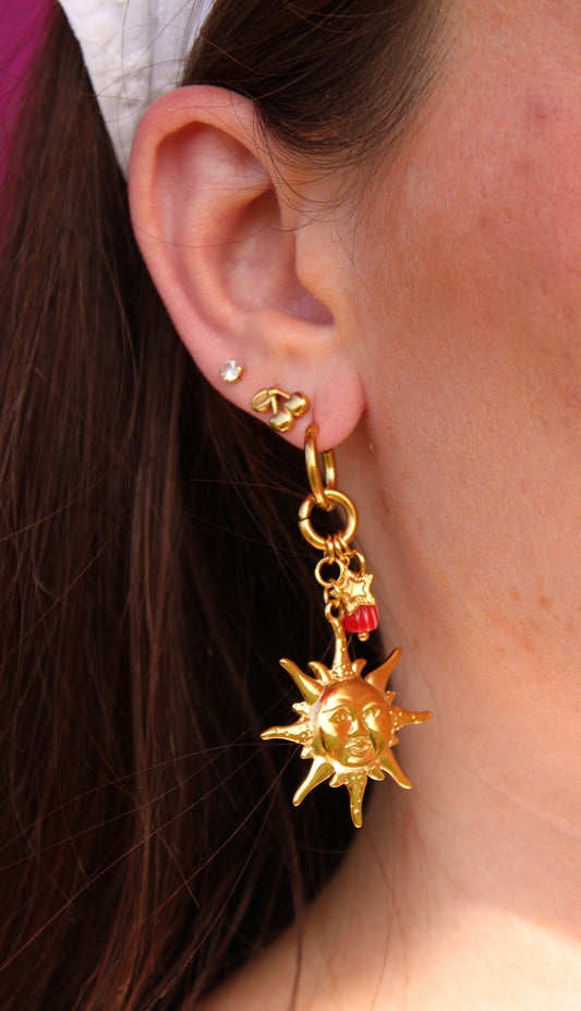 Boucles d'oreilles Rayon