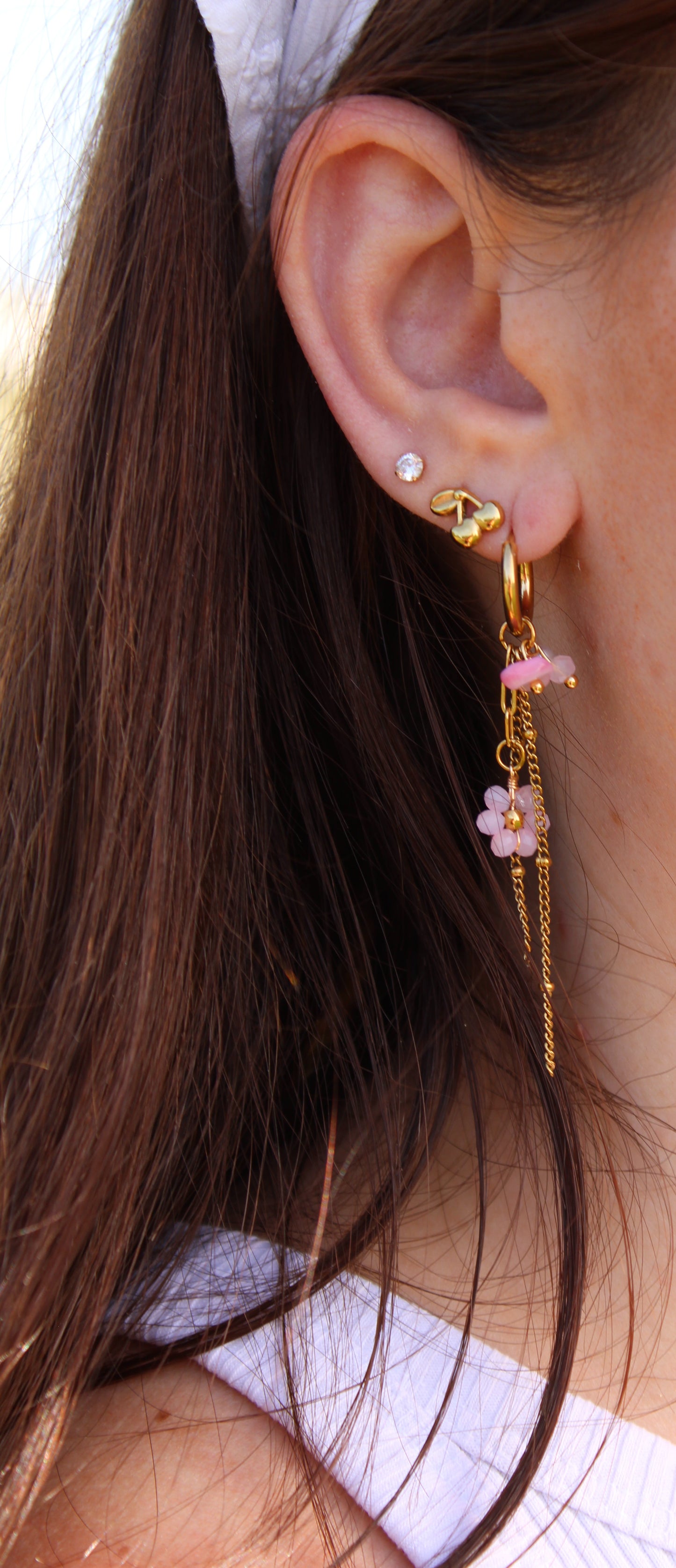 Boucles d'oreilles Rosa