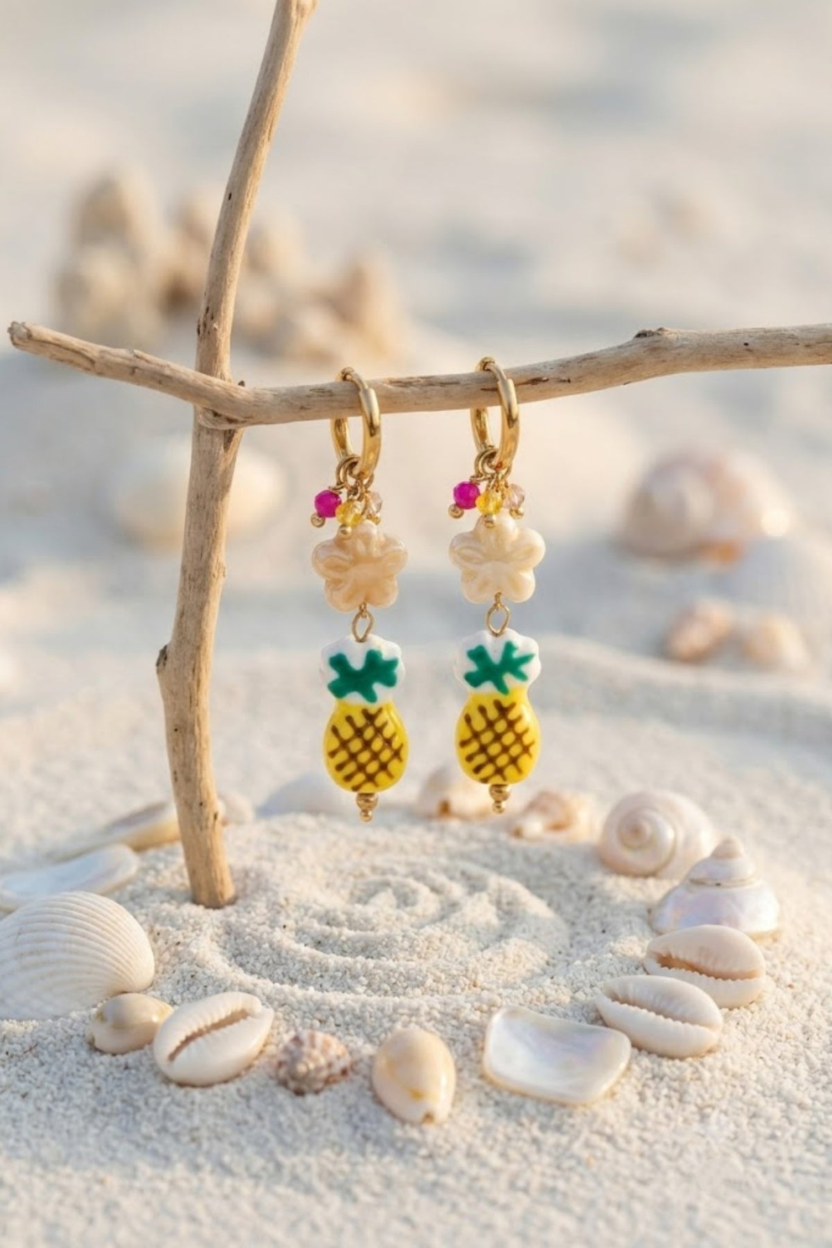 Boucles d'oreilles Pineapple