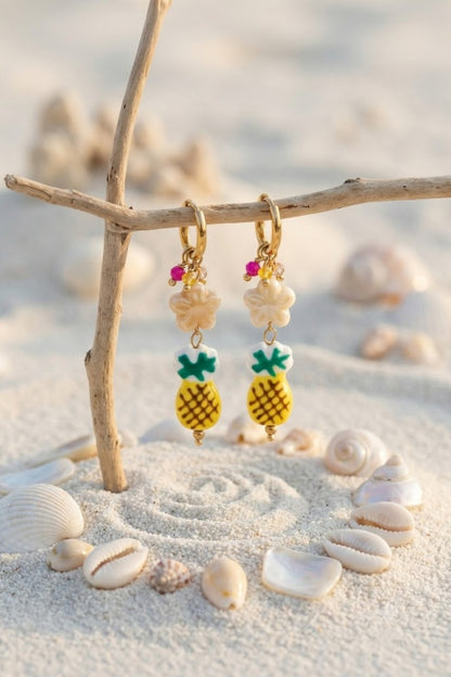 Boucles d'oreilles Pineapple