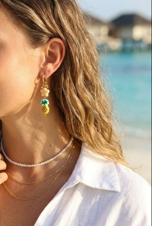 Boucles d'oreilles Pineapple