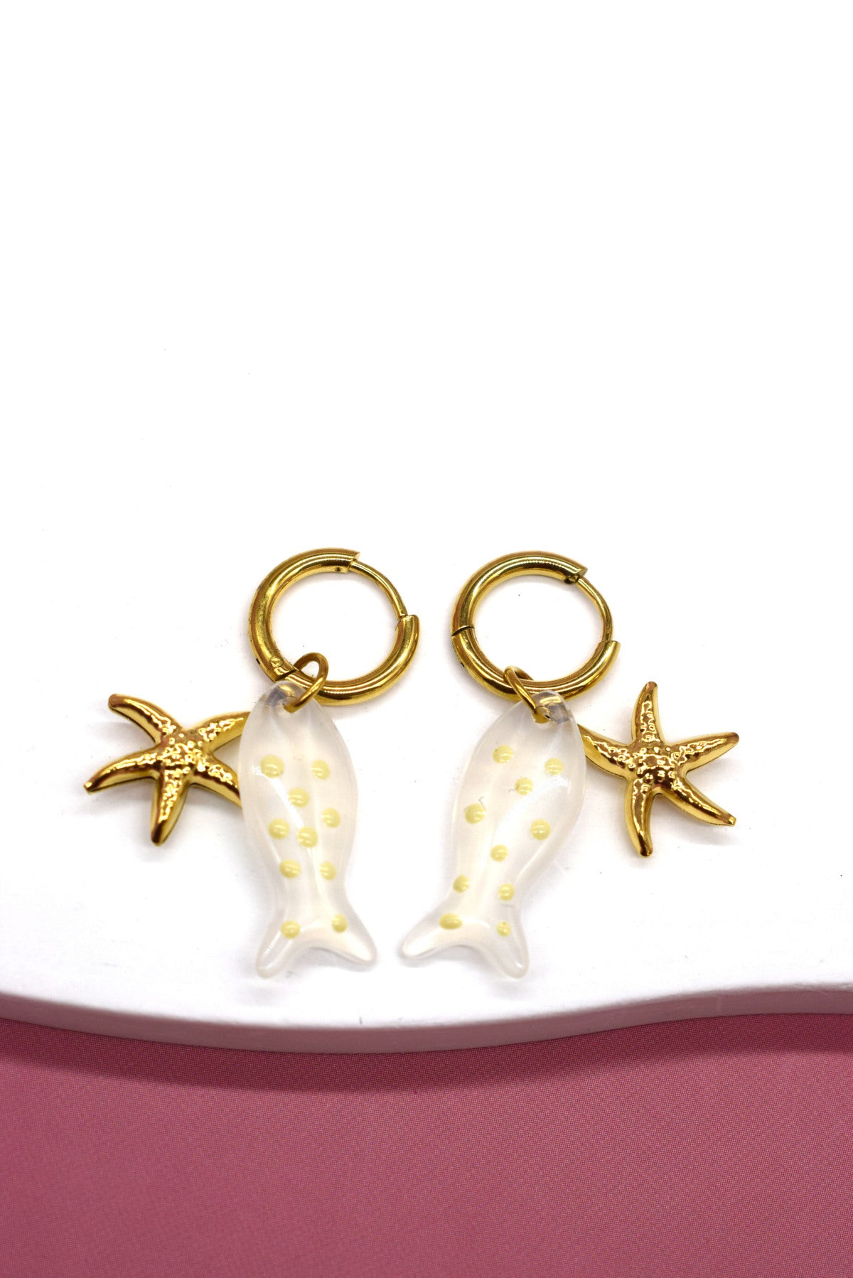 Boucles d'oreilles Lagon