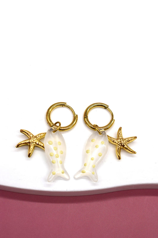 Boucles d'oreilles Lagon