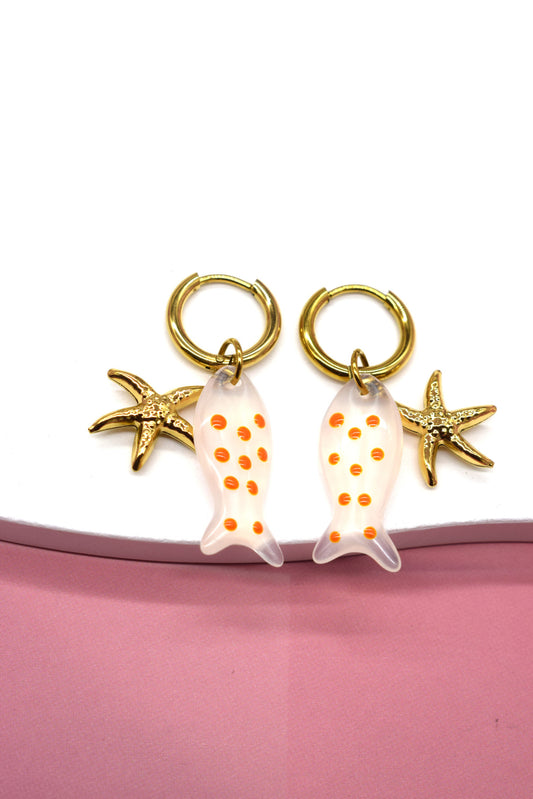 Boucles d'oreilles Lagon